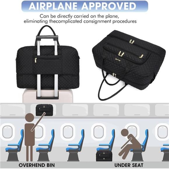 Large Women Travel Duffle Bag - Picture 5 of 7